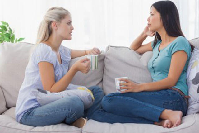 approach someone who I think might